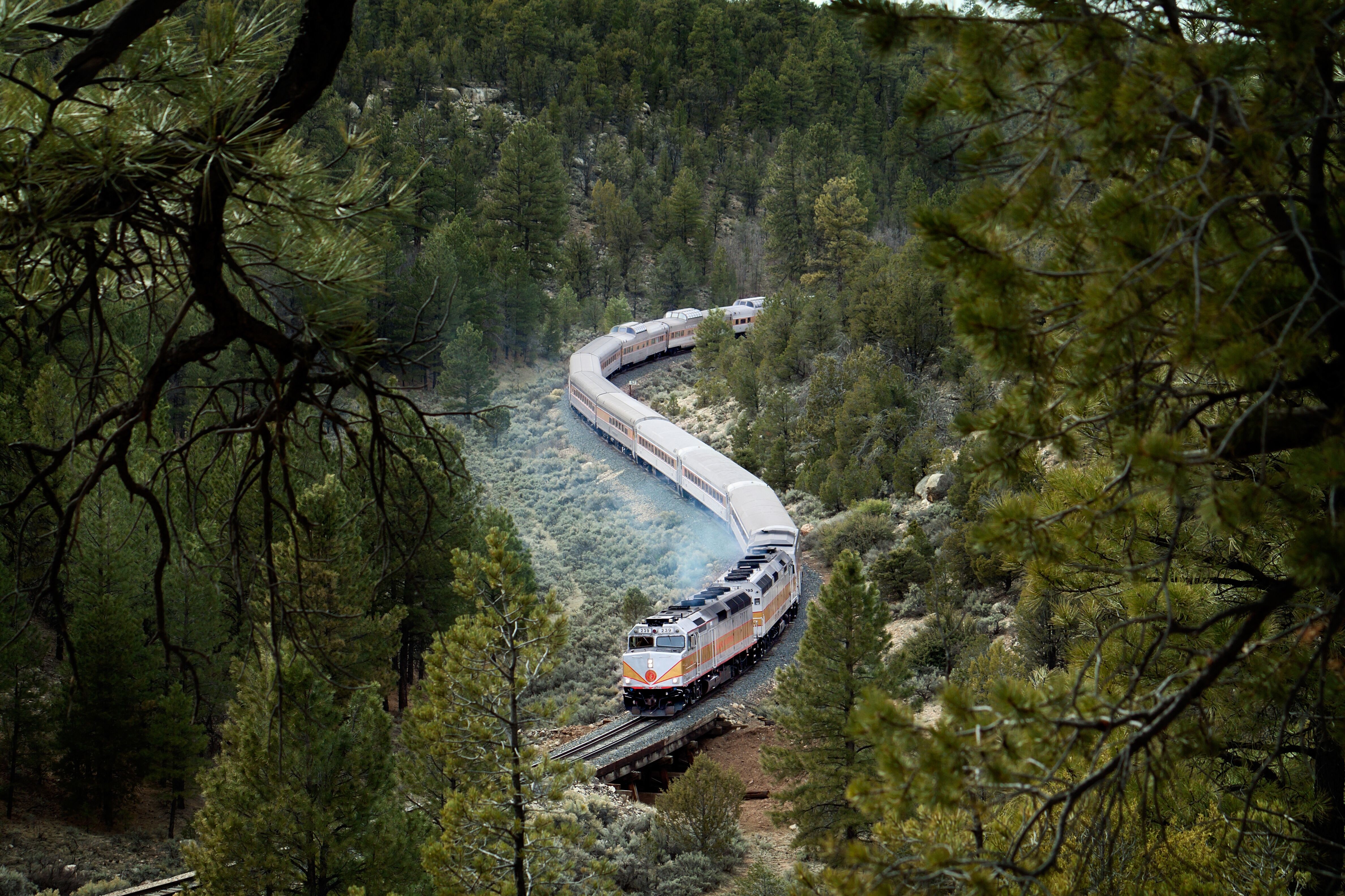 10 viagens de trem na América para toda a sua vida 